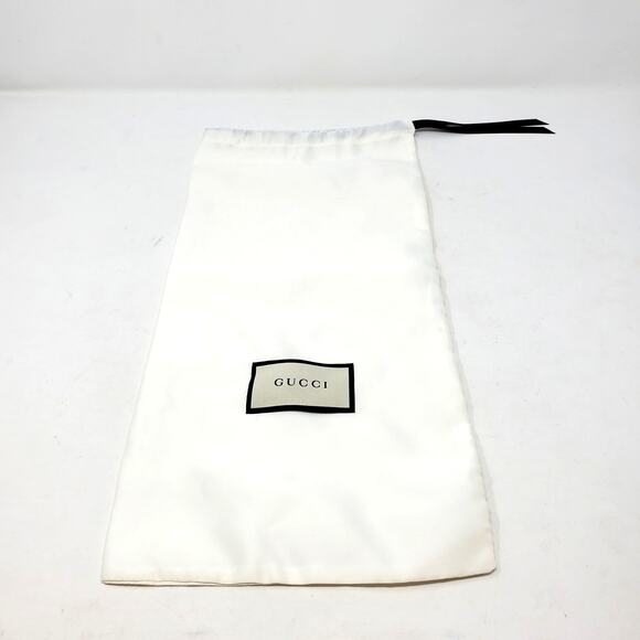 Gucci Sandals Interlocking G Cut-Out Leather Light Nude Gold Heel Size 37 US 7 - Picture 11 of 11